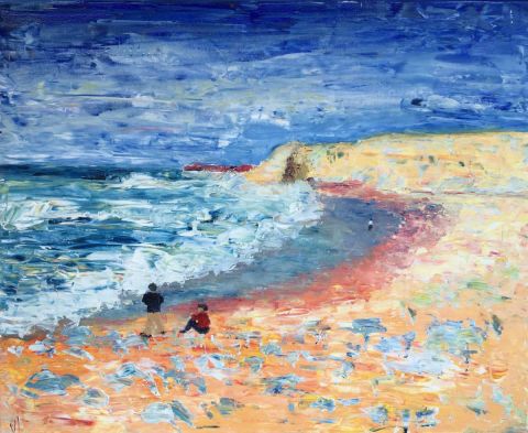 L'artiste valerie jouve - Quiberon, Port Bara
