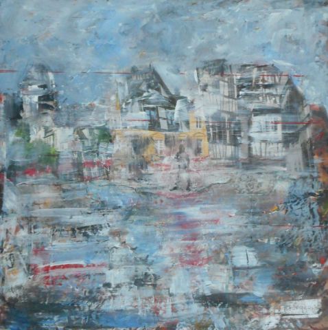 Le retour du guerrier - Peinture - BOURGEOIS