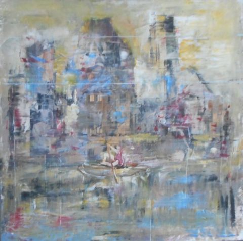 Passe le temps - Peinture - BOURGEOIS