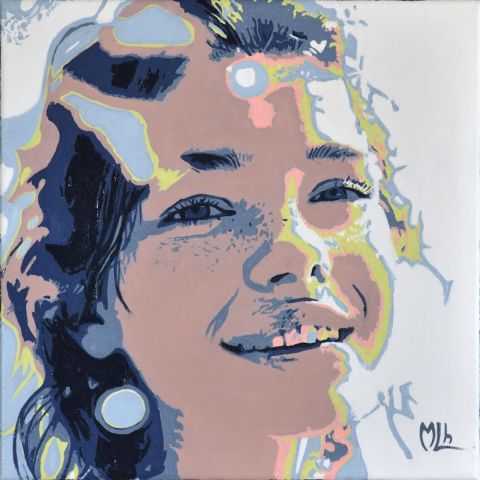 Happy 4 - Peinture - Michel Lheureux