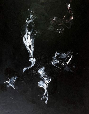 La célébration du nocher céleste  - Peinture - Jean-Philippe ESTEBENET