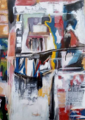 La Patience  - Peinture - Dieudonne