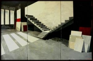 Voir cette oeuvre de YRO: trio escalier