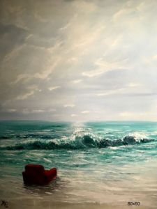 Voir cette oeuvre de YRO: le club rouge sur l'eau