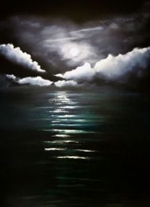 Peinture de YRO: vol de nuit