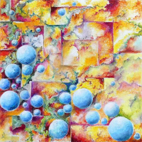 Square dance - Peinture - Jean Jourdan