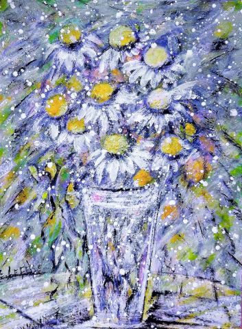 CAPRICE A VENDRE - Peinture - Edwige lefevre