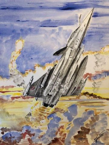 L'artiste COMETE - RAFALE  4 FJ