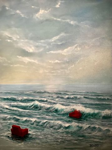 face à face - Peinture - YRO