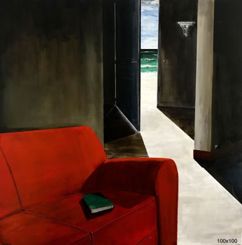 le livre vert - Peinture - YRO