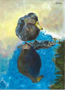 Voir cette oeuvre de Patmor: Canard au bord de l'eau