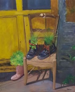 Voir cette oeuvre de Patmor: Plantes des pieds sur le pas de la porte