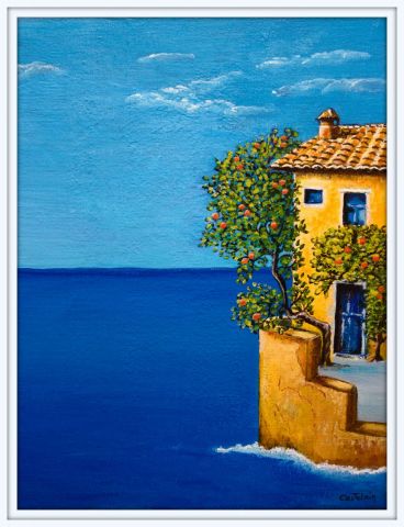 Les Orangers - Peinture - AILEDELO