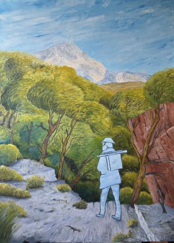 Sur les traces de Cezanne - Peinture - zepol