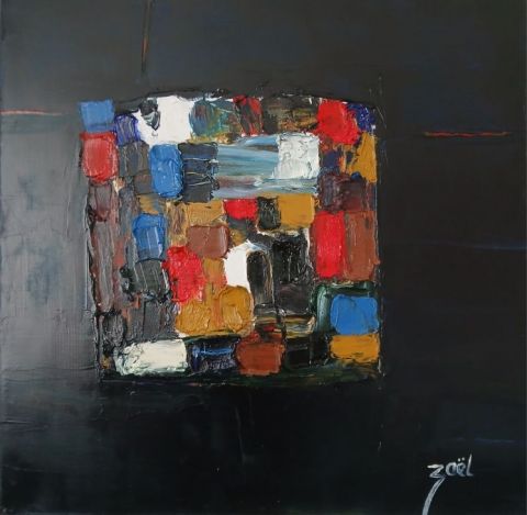 PATCHWORK - Peinture - ZAEL