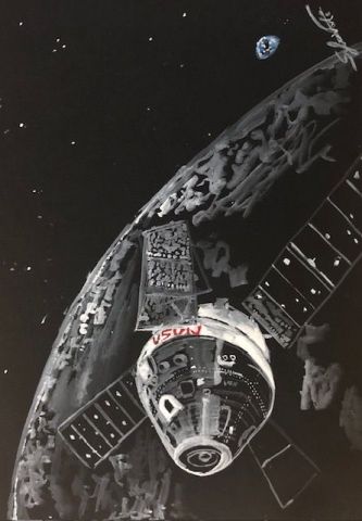 ARTEMIS II - Peinture - COMETE