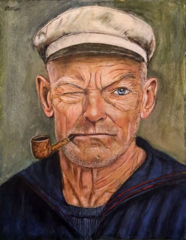 Le marin - Peinture - Patmor