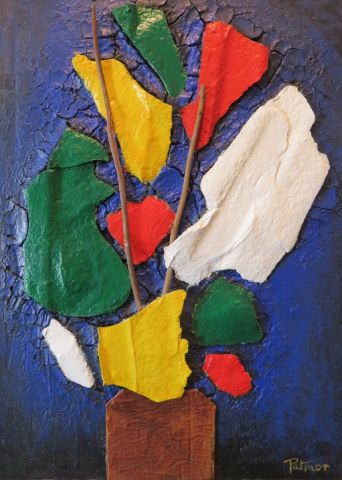 Pot de fleurs - Peinture - Patmor