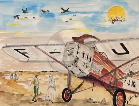 LATECOERE 26 - Peinture - COMETE