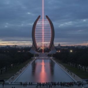 Voir cette oeuvre de Nicolas Couronnel : Washington