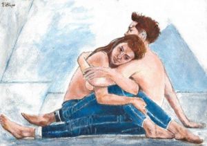 Peinture de Patmor: L'enlacement