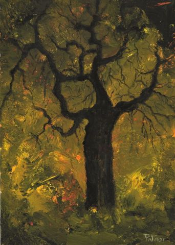 Arbre mort - Peinture - Patmor