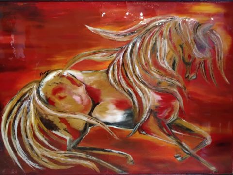 Cavalcade 7 - Peinture - fdufour