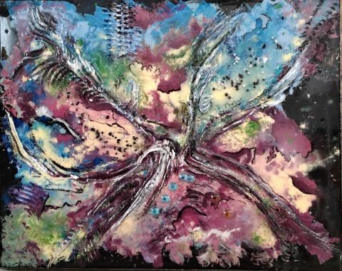 Soleil naissant - Peinture - fdufour