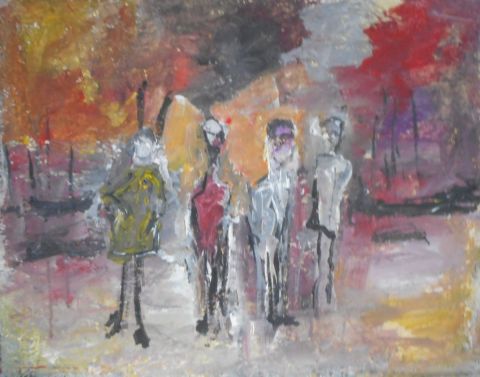 Sans titre 4 - Peinture - BOURGEOIS