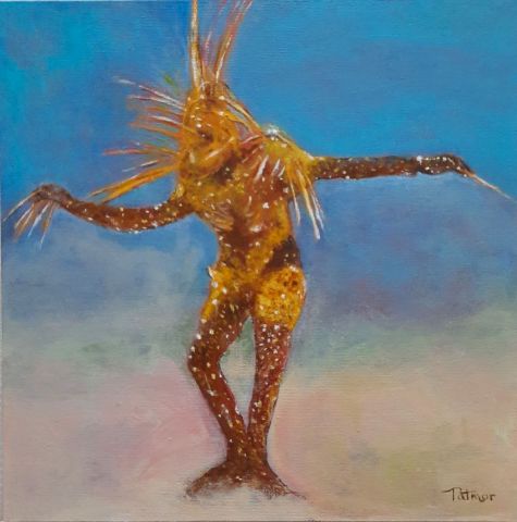 Garuda - Peinture - Patmor