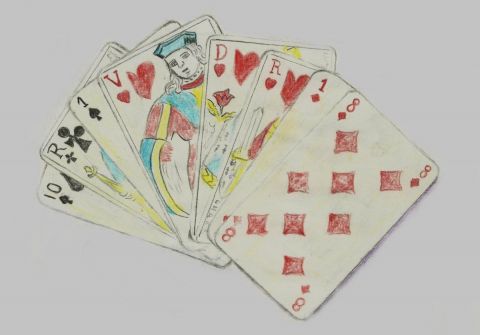 Cartes à jouer - Peinture - Patmor