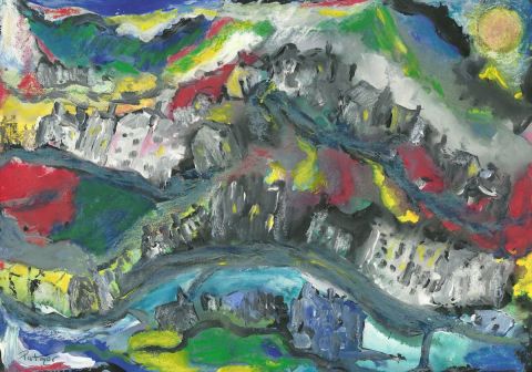 Moshville - Peinture - Patmor