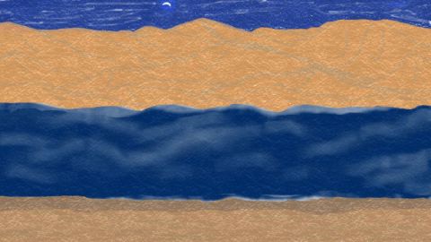 Peinture : Paysage frais - Aminata Niang