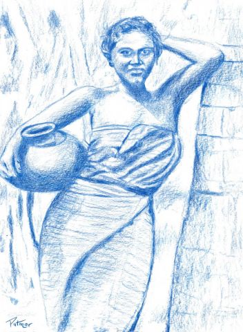 Africaine - Peinture - Patmor