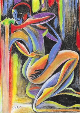 L'artiste Patmor - L'étreinte