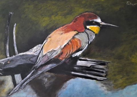 L'artiste Patmor - L'oiseau guetteur