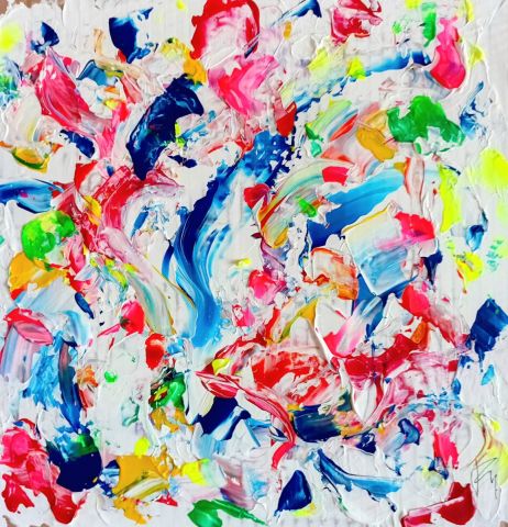 Peinture de FREDERIQUE NALPAS : Eaux vives