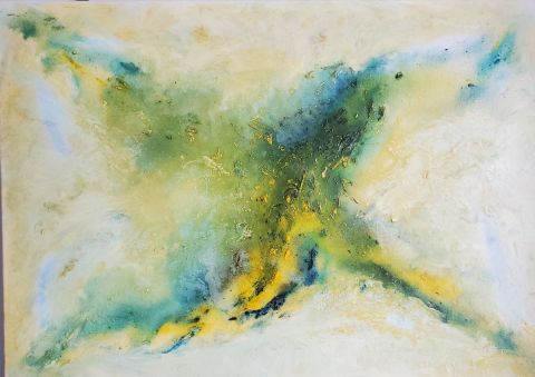 Peinture : étoile filante - Dikyr