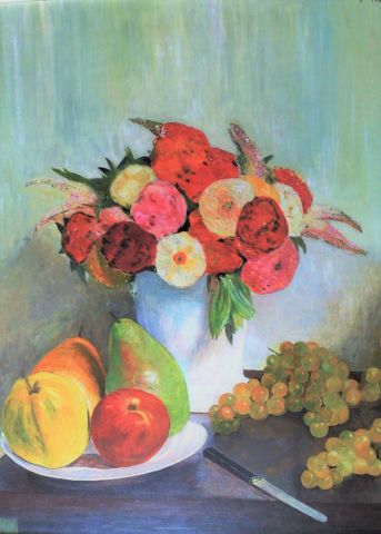 Peinture : Fleurs et fruits - Patmor