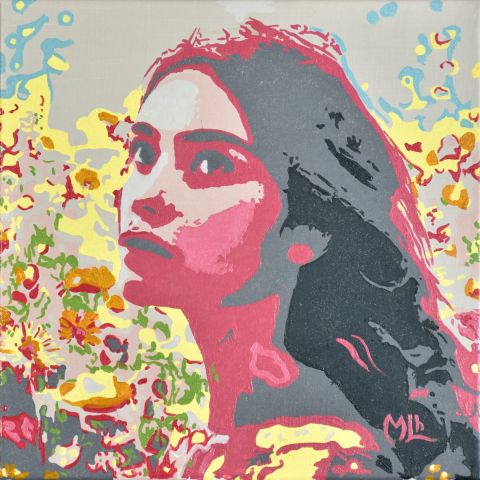 Peinture : Floral reverie - Michel Lheureux Peinture : Floral reverie - Michel Lheureux