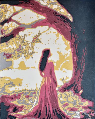 Peinture : 175-Year-Old Tree - Michel Lheureux