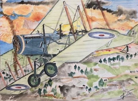 Peinture : BRISTOL F.2b Fighter - COMETE