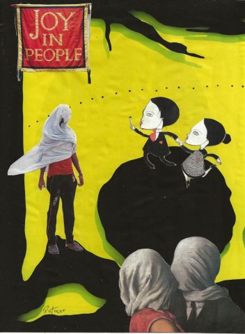 Peinture : Joy in people - Patmor
