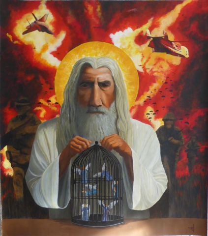 Peinture : Pax Dei - Jean-Alexandre