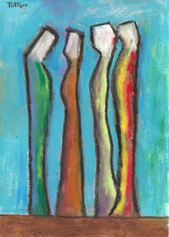 Peinture : Conciliabule - Patmor