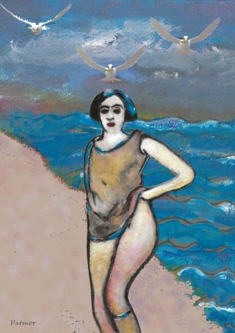 Peinture de Patmor : Peace and love