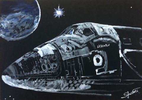 Peinture de COMETE : SPACE ADVENTURE