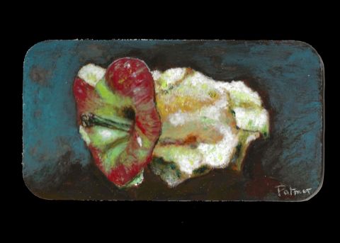 Peinture de Patmor : Trognon de pomme