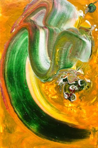 Peinture de Jean-Philippe ESTEBENET : Outrages sybillins