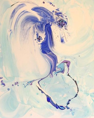 Peinture de Jean-Philippe ESTEBENET : Préambules éphémères I